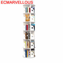 Industrielle Mobili Per La Casa Ladder Shelf Libreria Legno Rotatable Rotate Modern Librero Book Rack Bookcase Bookshelf Case 2024 - buy cheap