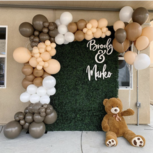 102Pcs/Lot Retro Brown Latex Balloons Arch Kit Gold Skin Color Garland Birthday Party Decorations Backdrop Wedding Party Decor 2024 - buy cheap