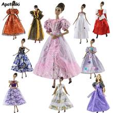 Vestidos de Noche de estilo mixto para muñeca Barbie, ropa para muñeca BJD, 1:6, 1/6 2024 - compra barato