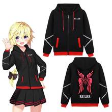 Anime Fate Grand Order Joan of Arc Cosplay Hooded Unisex Thciken Black Hoodie Coat Zipper Jacket Sweatshirt 2024 - buy cheap