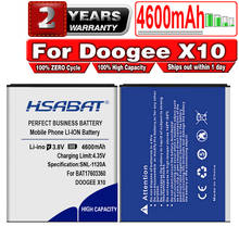 HSABAT BAT17603360 4600mAh Battery for Doogee X10 + tracking number 2024 - buy cheap