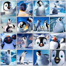 Penguin Diamond Painting for Adults Antarctic Animal 5D DIY Cross Stitch Embroidery Accessories for Home Decor Family Handicraft 2024 - buy cheap