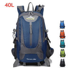 40L Hiking Travel Backpack Outdoor Sports Waterproof Nylon Rucksack Men Women Camping Climbing Bag Large Capacity Tactical Bags 2024 - buy cheap