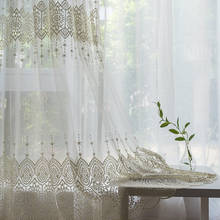 Tulle Curtains for Living Room Kitchen Windows Curtain on The Window Shade Blackout Modern Door Housing Hall Luxury Home Decor 2024 - buy cheap