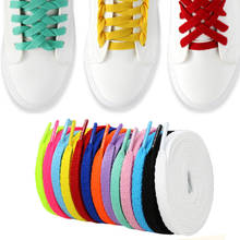 Цветные широкие шнурки для обуви, шнурки для кроссовок, спортивная обувь, 24 цвета, 150 см, 1 пара, цветные ботинки для походов, шнурки для обуви 2024 - купить недорого