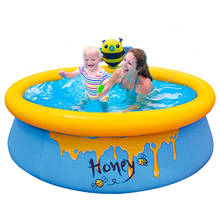 Piscina inflable de PVC para niños y adultos, piscina de juegos de agua gigante para jardín familiar, 1,5 m x 41cm, para verano 2024 - compra barato