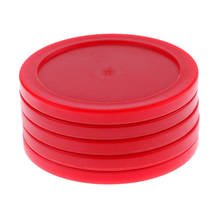 5 Pieces 62mm Mini Air Hockey Round Pucks Kids Adults Table Hammer Games 2024 - buy cheap