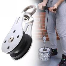 300KG Lifting Rope Pulley Fitness Strength Training Bearing Lifting Wheel Pulley Gym Equipment Accessories Hanging Round 2024 - buy cheap