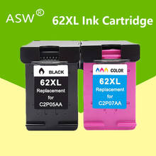 ASW Ink Cartridge 62XL compatible for hp 62 xl hp62 for HP Envy 5540 5640 7640 5646 5541 5740 5742 5745 200 250 printer 2024 - buy cheap