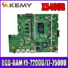 Placa base para port��til Akemy X540UB para ASUS X540UB X540UV X540UBR placa base original 8G/I5-7200U I7-7500U 2024 - compra barato