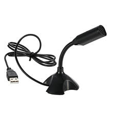 Micrófono USB ajustable de 360 ° para ordenador portátil, Mini soporte para micrófono de voz para estudio, chat con soporte para PC de escritorio 2024 - compra barato