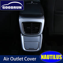 Car Rear Console Center AC Fresh Air Conditioner Outlet Vent Grille Exhaust Cover For Lincoln NAUTILUS Interior Accessories 2024 - buy cheap