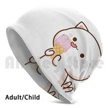 Gorro de protección con estampado de melocotón y Goma para gato, gorro de protección con estampado de Mochi, cojín de Goma, bonito y romántico 2024 - compra barato