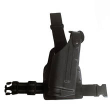 Tactical Glock Gun Holster With Flashlight For Glock 17 19 22 23 31 32 Right Hand Quick Drop Military Airsoft Pistol Leg Holster 2024 - buy cheap