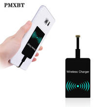 Qi wireless charger receiver Induction Adapter For iphone 6 7 Android/Micro/Type C Phone Wireless Charging Pad Coil Connector 2024 - buy cheap