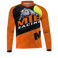 Motocross Jersey 2020 Moto jersey for borntoride Motorcycle Summer Mountain Bike BMX DH MTB T Shirt maillot ciclismo 2024 - buy cheap