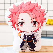 Anime Fairy Tail Natsu almohada mujeres hombres kawaii dibujos animados cosplay accesorios muñeca juguete de peluche 2024 - compra barato