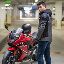 Jaqueta de motocicleta masculina, traje de corrida de motocicleta para homens, à prova de vento e quente, equipamento de ciclismo quatro estações 2024 - compre barato