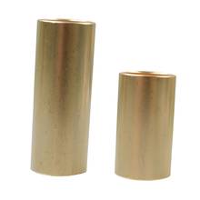 Durable 2 Pieces Brass Tone Bar Guitar Slide Bars for Guitar Bass Accessory 60mm+40mm 2024 - buy cheap