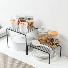 Iron Kitchen Storage Rack Closet Shelf Dish Drying Rack Spice Jars Holder Seasoning Bottles Shelves Spice Rack Kitchen Organizer 2024 - купить недорого