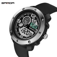 Fashion Sanda 762 New Sports Men's Watches Top Brand Luxury Military Quartz Watch Men Waterproof S Shock Clock Relogio Masculino 2024 - buy cheap