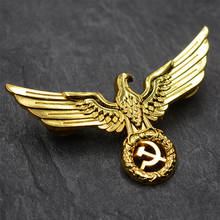 Soviet Victory Eagle Medal Golden Wings USSR Metal Badge Brooch Pin 2024 - buy cheap