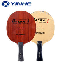 YINHE  T9 Variant King  Balsa Carbon  With Long Rubber  table tenis blade/ ping pong blade    Sending half cover 2024 - buy cheap