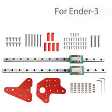 Rieles lineales de doble eje Z con Kit de tablero trasero para Ender-3 Pro/Ender-3 V2, piezas impresas en 3D 2024 - compra barato
