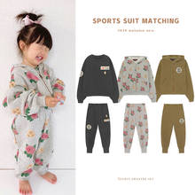 2020 TAO autumn and winter children boys and girls printed long-sleeved sweater pants suit 2024 - buy cheap