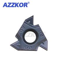External Thread Inserts 16ER AG60 ISO Turning Tools CNC Center Lathe For Stainless Steel Machining AZZKOR Carbide Blades NT1215 2024 - buy cheap