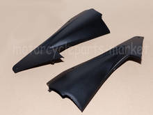 2 peças da motocicleta preto esquerda direita tubo do duto de ar capa carenagem para yamaha yzf 600 r6 2006-2007 2024 - compre barato