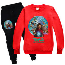 Kids Clothes Girls Raya and The Last Dragon Sweatshirt T-shirts Pants Sets Clothing Long Sleeve Outfits Children's Tracksuits 2024 - buy cheap