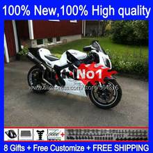 Body For HONDA VTR1000 RC51 01 02 03 2004 2005 2006 125MC.67 white glossy SP1 SP2 VTR 1000 2000 2001 2002 2003 04 05 06 Fairing 2024 - buy cheap