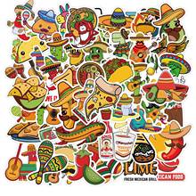 10/50PCS Anime Mexican Style Food Guitar Cute Kawaii Girl Boy Funny Toy Sticker Laptop Water Cup Helmet Child Gift 2024 - buy cheap