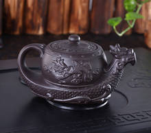 Hot Sales Chinese Yixing purple clay Teapot,Raditional dragon tea pot Big capacity Handmade clay tea set kettle kung fu teapot 2024 - buy cheap