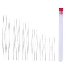 19Pcs/set Big Eye Beading Needles with Needle Bottle (Assorted Sizes) 2024 - buy cheap