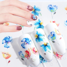 4/1 Sheets Fashion White Flower Beauty Polish Items Nail Art Decals French Tips Water Transfer Tattoos Stickers Nail Tool STZ 2024 - buy cheap