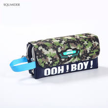 2021 new camouflage style cute office large capacity pencil case school supplies pencil case School pencil case pencil for offic 2024 - buy cheap