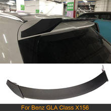 Спойлер на крышу багажника из углеродного волокна для Mercedes-Benz GLA Class X156 GLA200 GLA250 GLA45 2015-2017, спойлер на крышу заднего крыши 2024 - купить недорого