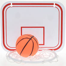 Miniargola de brinquedo de basquete para crianças e adultos, portátil, divertido, casa, fãs de basquete, jogo esportivo, conjunto de brinquedos para crianças e adultos 2024 - compre barato