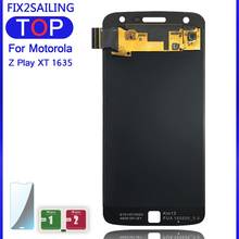 Pantalla LCD que funciona, piezas de repuesto para Motorola Moto Z Play XT1635, nuevo, 100% 2024 - compra barato