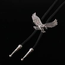 Fashion Indian Eagle Pendant Necklaces Dance Bolo Tie Necklace Western Cowboy Rodeo Leather Belt Necktie For Men Women 2024 - buy cheap