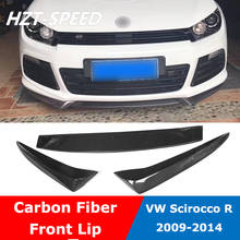 Scirocco-parachoques delantero de fibra de carbono, alerón difusor para VW Scirocco R, 2009-2014, 3 unidades 2024 - compra barato
