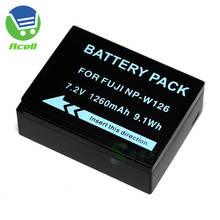 NP-W126 Battery for FUJIFILM X-Pro3 X-Pro2 X100V X-H1 X-T200 X-T30 X-T100 X-E4 X-E2S X-E3 X-A10 X-A20 Camera Replace NP-W126S 2024 - buy cheap
