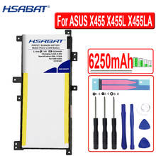 HSABAT 6250mAh C21N1401 Battery For ASUS X455 X455L X455LA A455L A455LD A455LN F455L X454W X455LD X455DG X455LF X455LF X455LJ 2024 - buy cheap