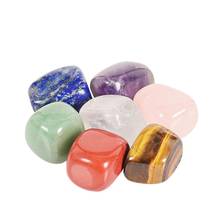 7pcs Natural Irregular Healing Crystals Meditation Stones Worry Stones For Balancing Grounding Soothing Massage & Relaxation 2024 - buy cheap