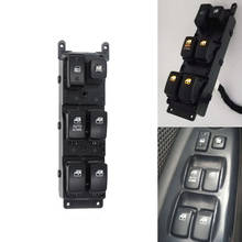 For Kia Rio 2006 2007 2008 2009 2010 Auto Power Window Lift Master Control Switch Button with LED Light 2024 - buy cheap