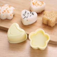 3PCS/Set DIY Sushi Mold Rice Ball Food Press Mold Triangular Sushi Maker Mold Sushi Kit Kitchen Bento Accessories Tools 2024 - buy cheap