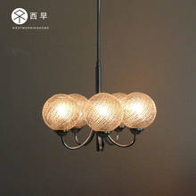 Lámpara de araña posmoderna minimalista para sala de estar, comedor, dormitorio, estudio 2024 - compra barato