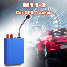 Localizador GPS para vehículos, dispositivo de seguimiento GPS M11-2 para coche con alarma de exceso de velocidad, antena externa GPS/GSM, detección de combustible y aceite 2024 - compra barato